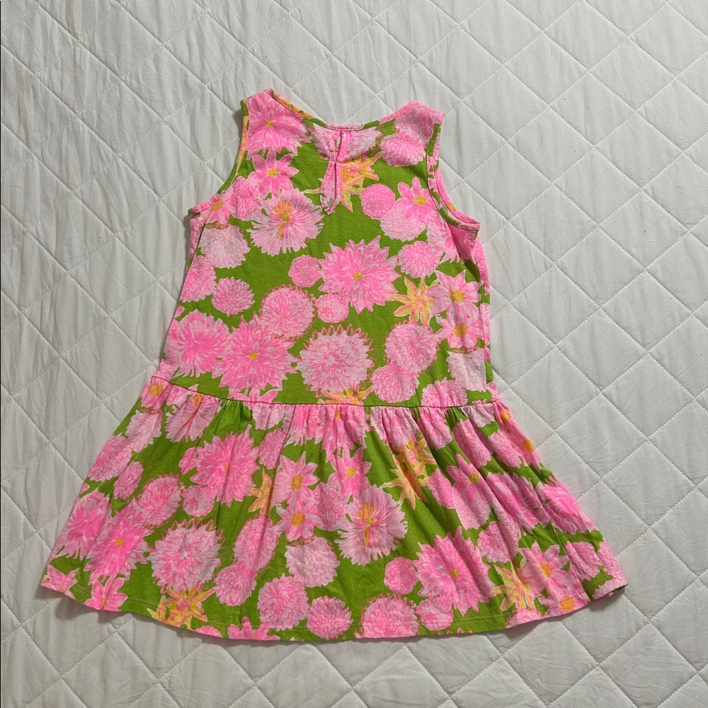 Lilly Pulitzer Vibrant Pink and Green Top - Picture 2 of 4